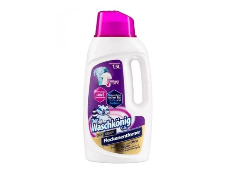 Жидкий пятновыводитель WASCHKONIG fleckentferner OXY kraft 1,5 л (97-314)